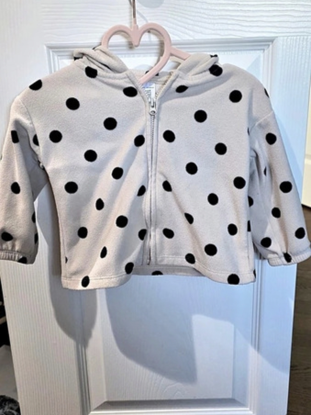 Just One You made by carter's Polka Dot Hooded Jacket Baby 12M